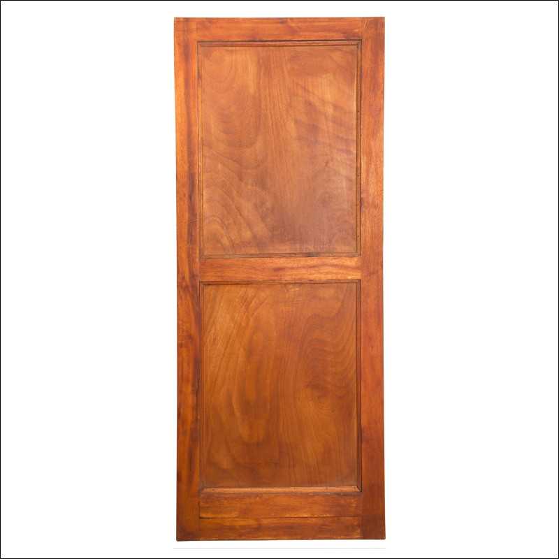 Hardwood horizontal slatted Door