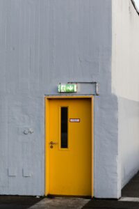 External Fire door