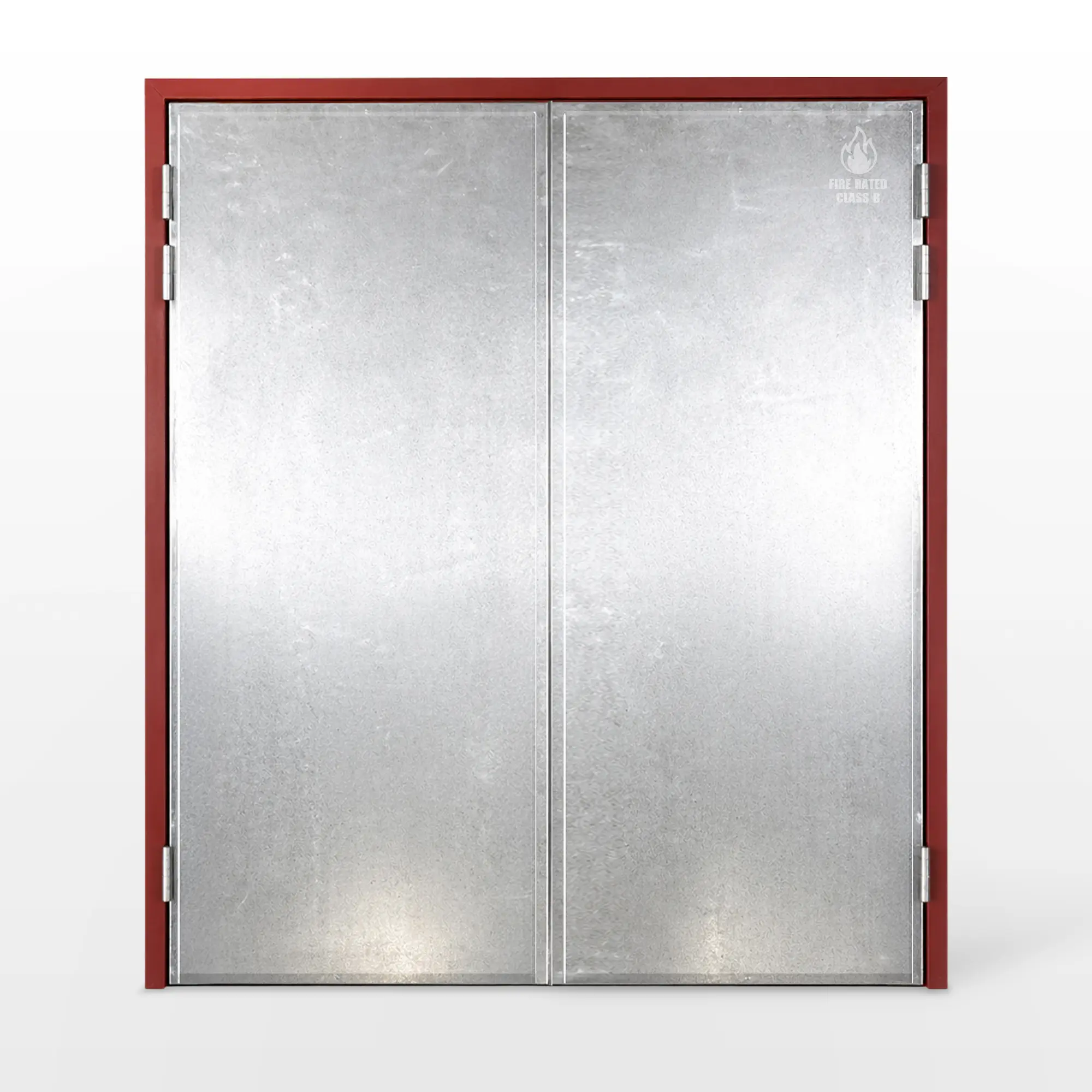 Class B Galvanised External Double Fire Door 1511x2032 120 minute SANS 1253 pre-hung Gauteng