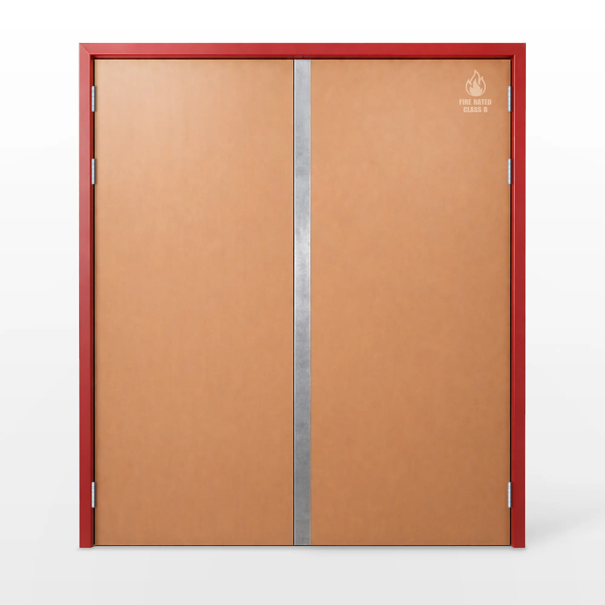 Class B Internal MDF Double Fire Door 1511x2032 120 minute SANS 1253 pre-hung Gauteng